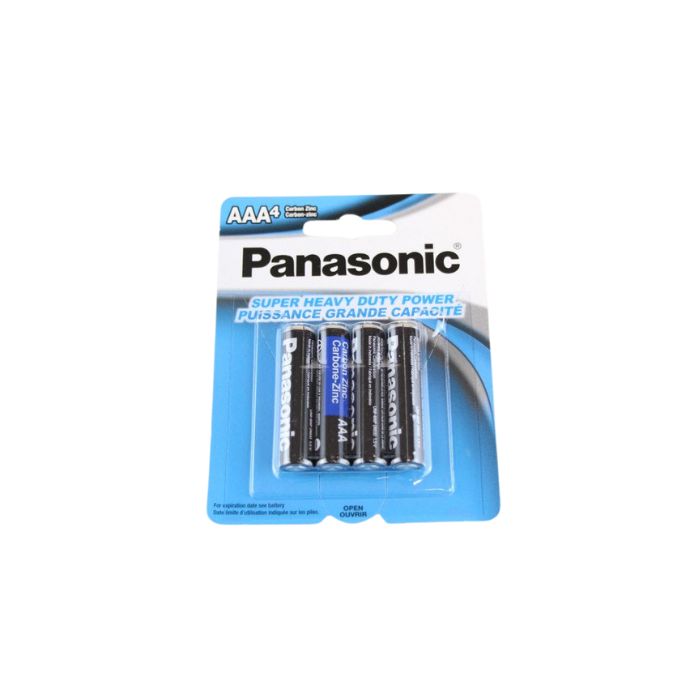 Pile carbone-zinc Panasonic AAA (paquet de 4)