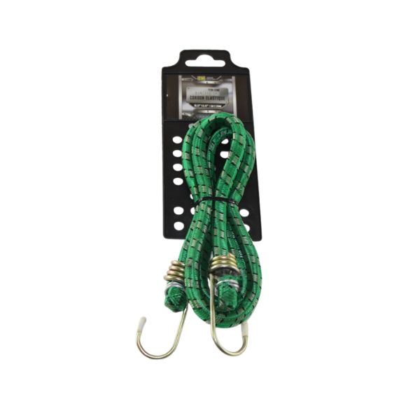 Corde 12 mm x 1 m élastique verte