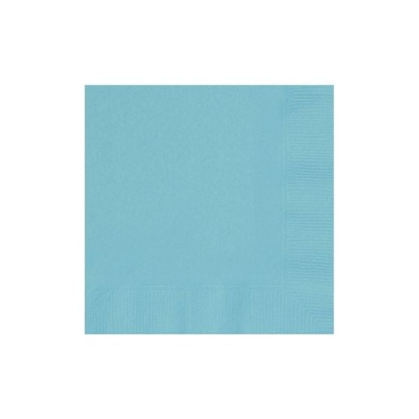 Serviette de table en papier (paquet de 20) turquoise
