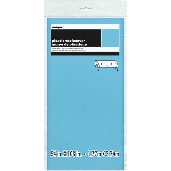 Nappe 54 po x 108 po en plastique jetable