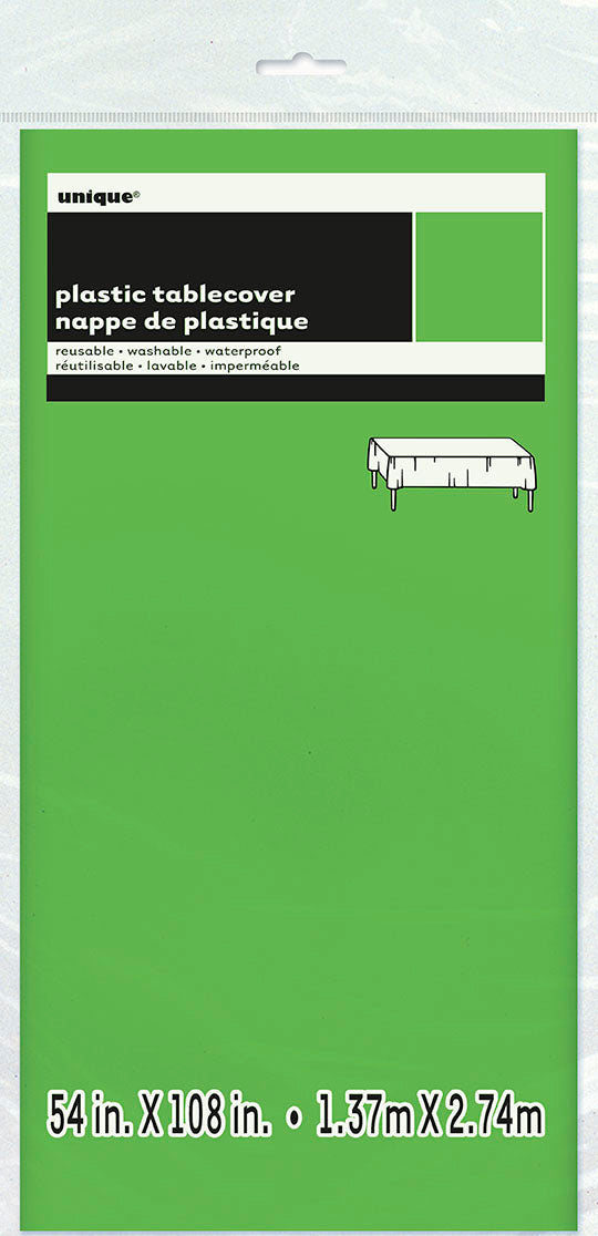Nappe 54 po x 108 po en plastique jetable