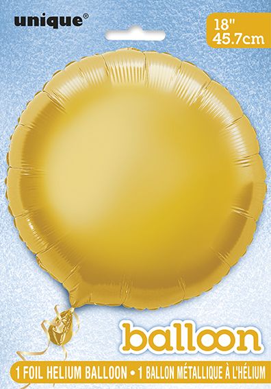 Ballon à l'hélium 18 po rond