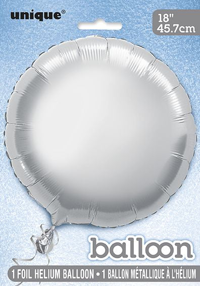 Ballon à l'hélium 18 po rond