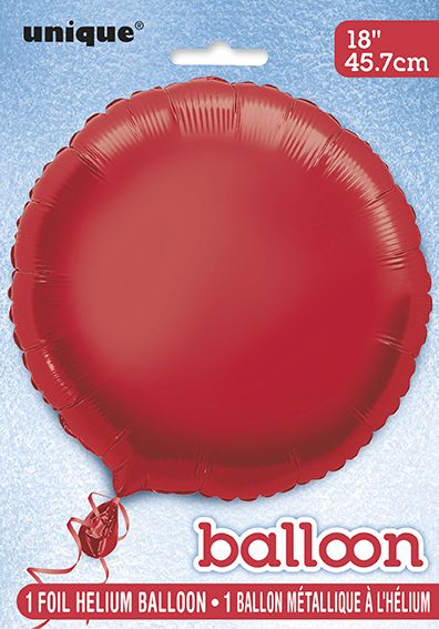Ballon à l'hélium 18 po rond