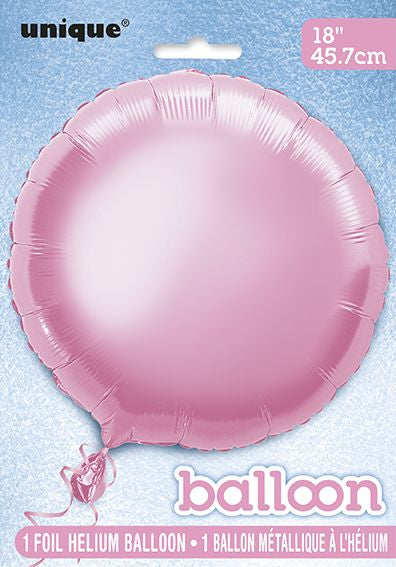 Ballon à l'hélium 18 po rond