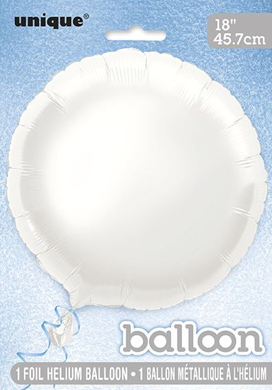Ballon à l'hélium 18 po rond