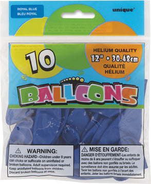 Ballon de fête 12 po (paquet de 10)
