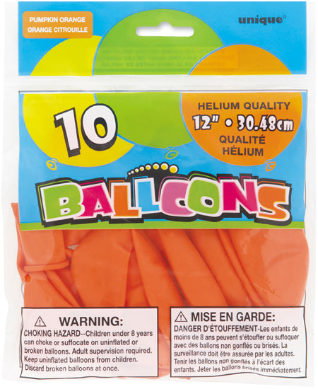 Ballon de fête 12 po (paquet de 10)
