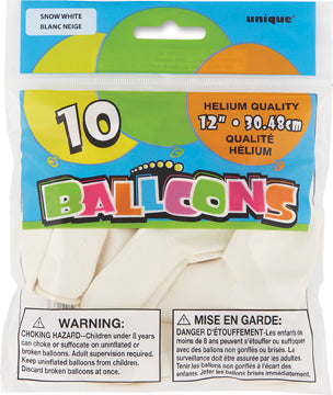 Ballon de fête 12 po (paquet de 10)