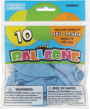 Ballon de fête 12 po (paquet de 10)