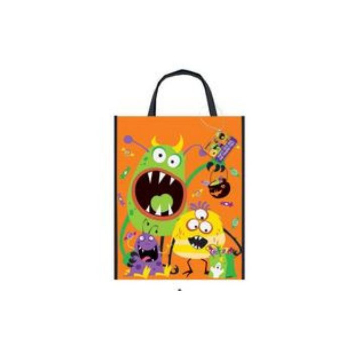 Sac pour cueillette de bonbons 12 po x 15 po monstres