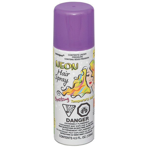 Colorant pour cheveux temporaire en vaporisateur néon 4,5 oz
