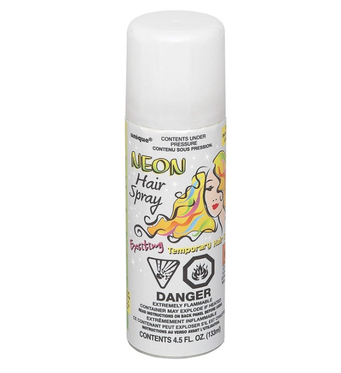 Colorant pour cheveux temporaire en vaporisateur néon 4,5 oz