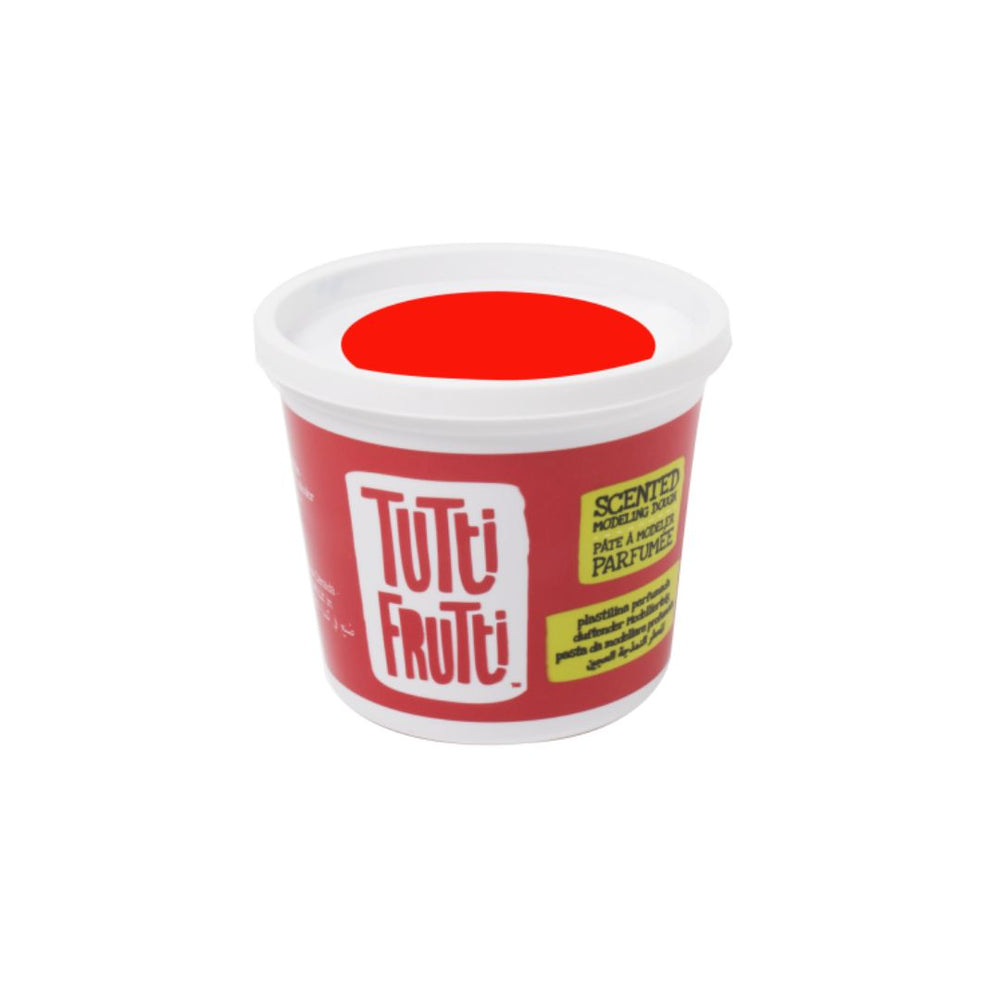 Pâte à modeler 250 g non parfumée Tutti Frutti rouge