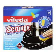 Éponge pour vitrocéramique Vileda Scrunge (paquet de 2)