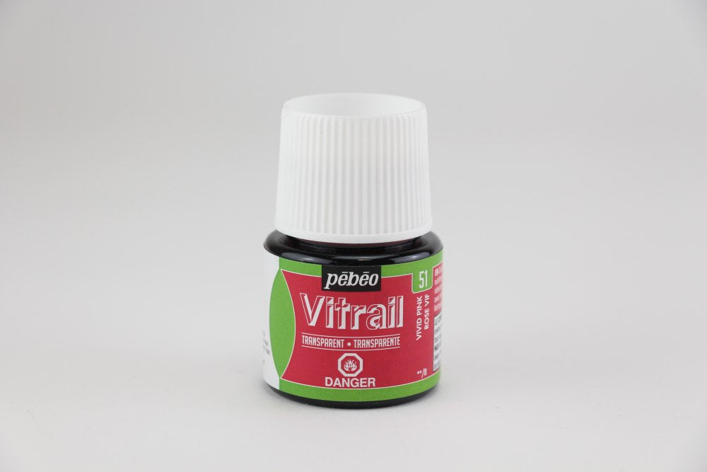Peinture pour vitrail 45 ml Pébéo