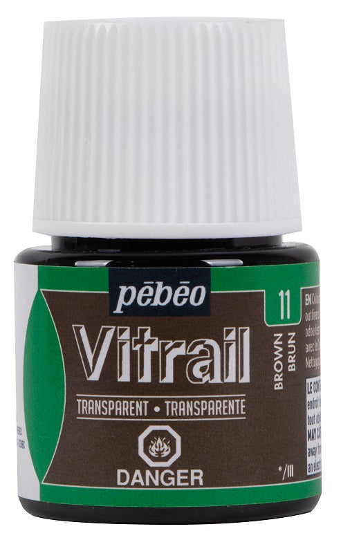Peinture pour vitrail 45 ml Pébéo