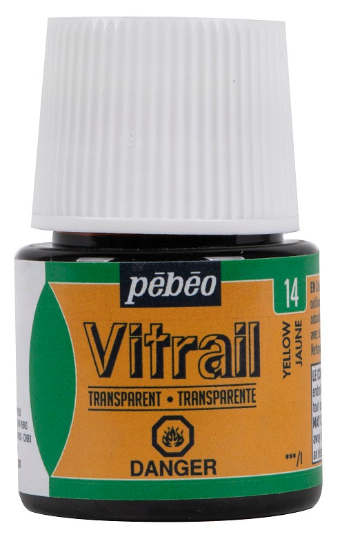 Peinture pour vitrail 45 ml Pébéo