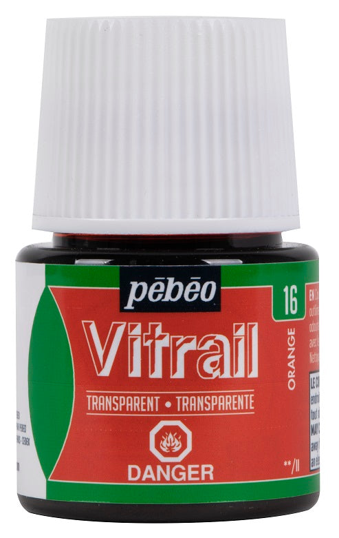 Peinture pour vitrail 45 ml Pébéo