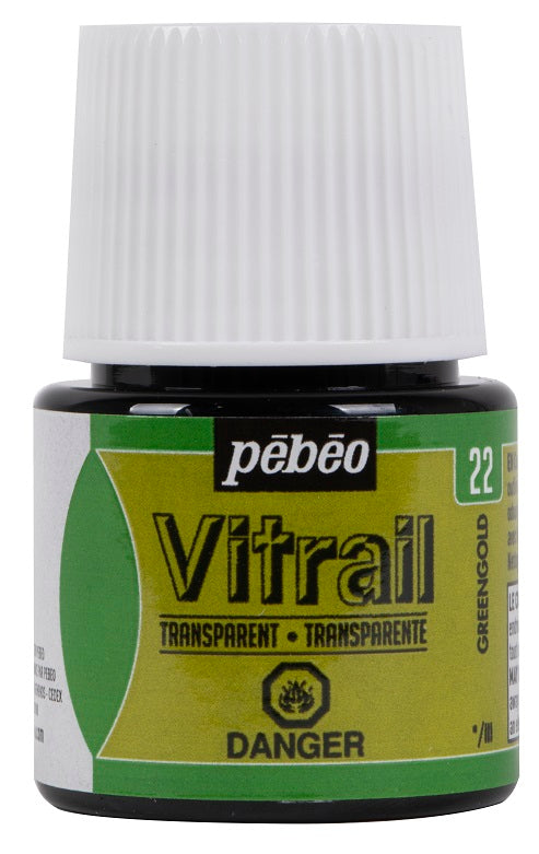 Peinture pour vitrail 45 ml Pébéo