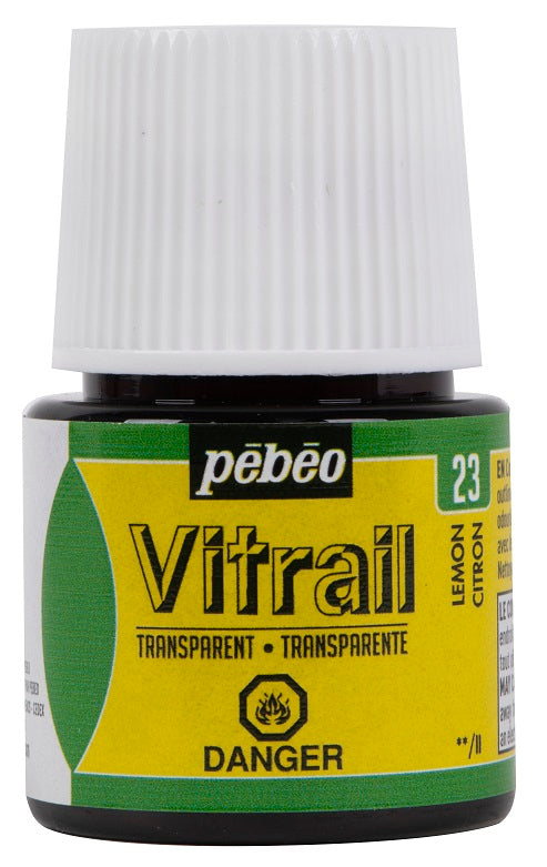 Peinture pour vitrail 45 ml Pébéo