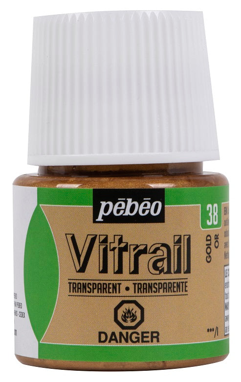 Peinture pour vitrail 45 ml Pébéo