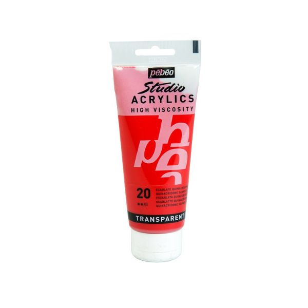 Peinture acrylique 100 ml Pébéo Studio