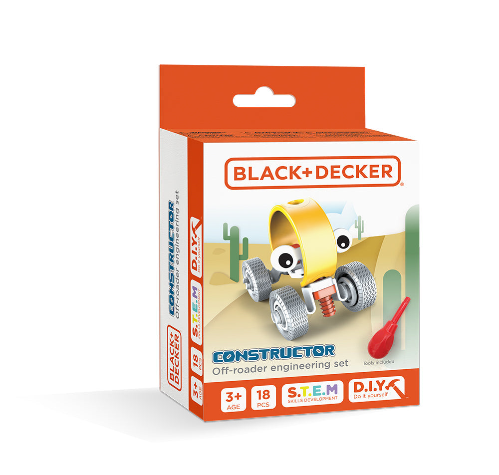 Constructor véhicule tout-terrain 18 morceaux pour les 3 ans et plus
