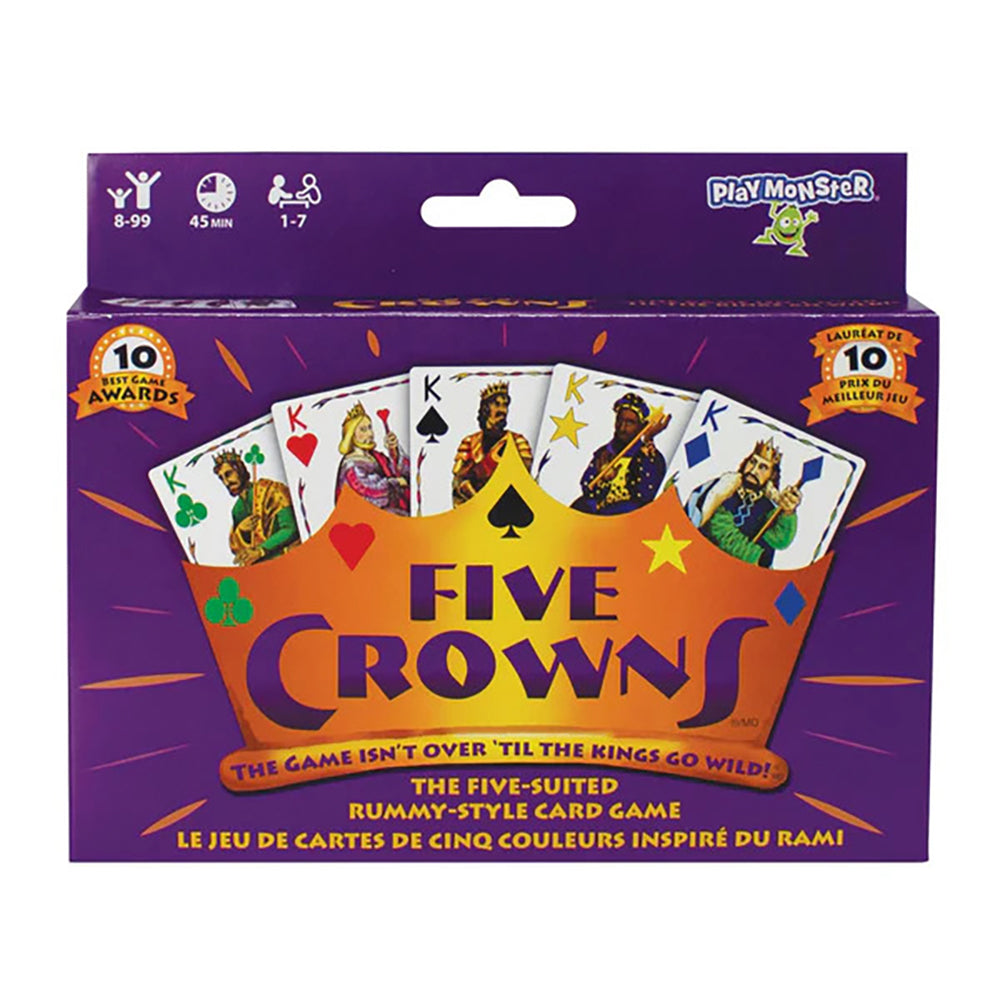 Jeu de cartes Five Crowns (8 ans et plus, 1 à 7 joueurs)