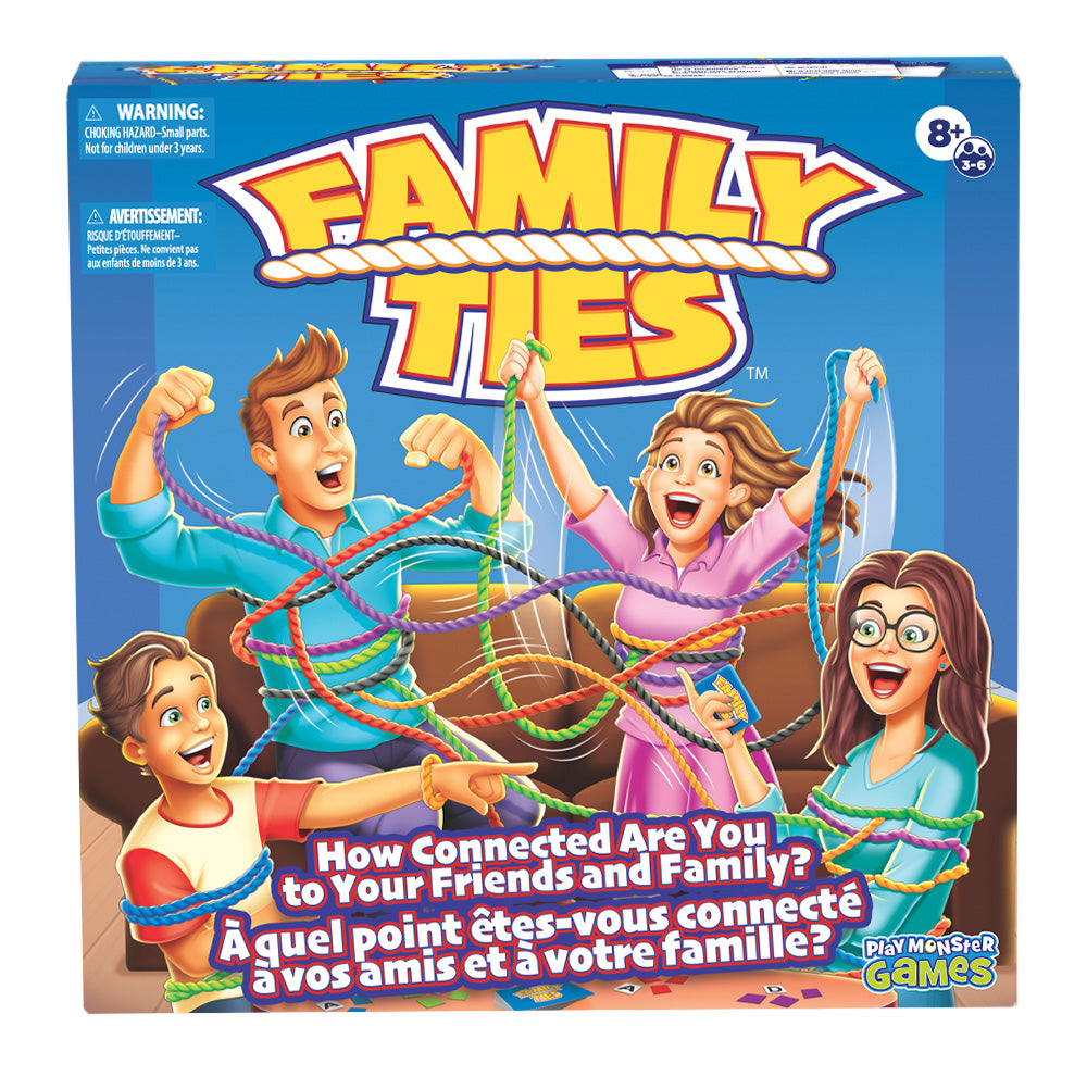 Jeu Family Ties bilingue (8 ans et plus, 3 à 6 joueurs)
