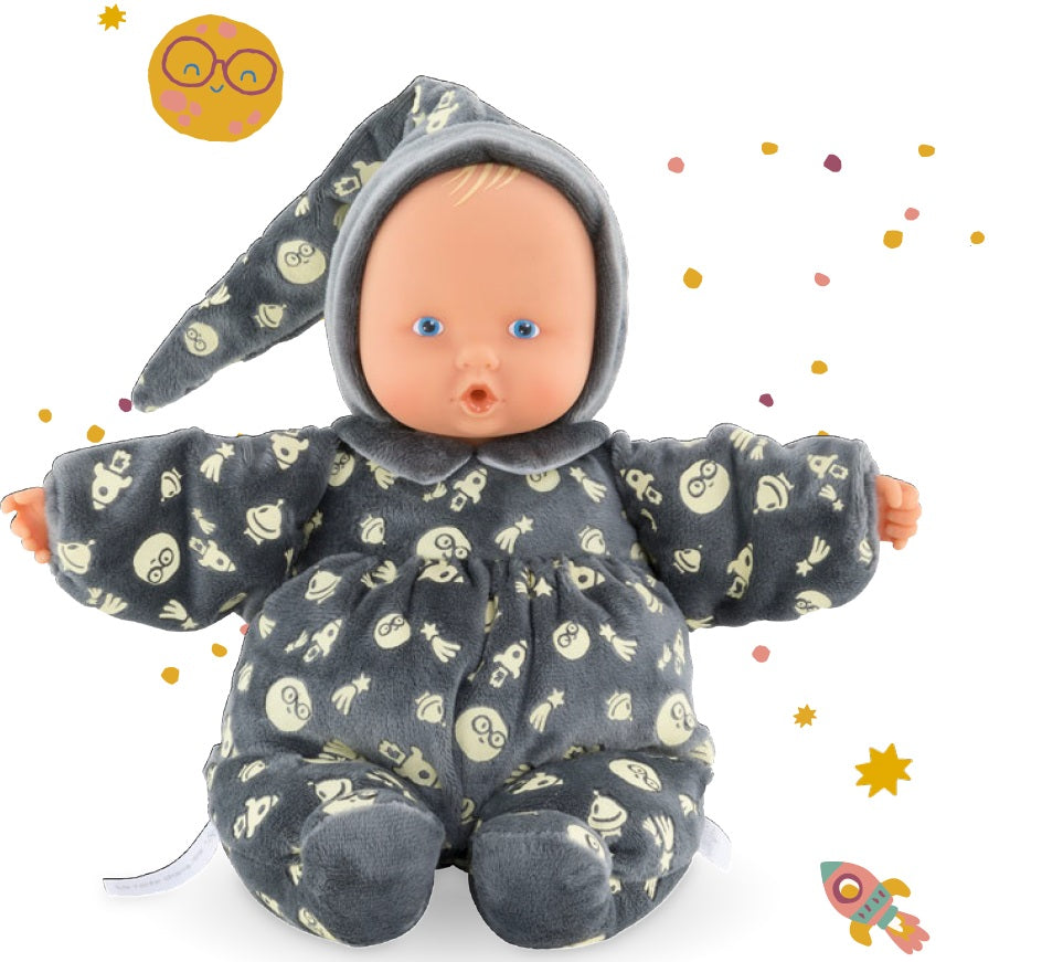 Corolle poupée 28 cm Babipouce brille dans la nuit (0 mois et plus)