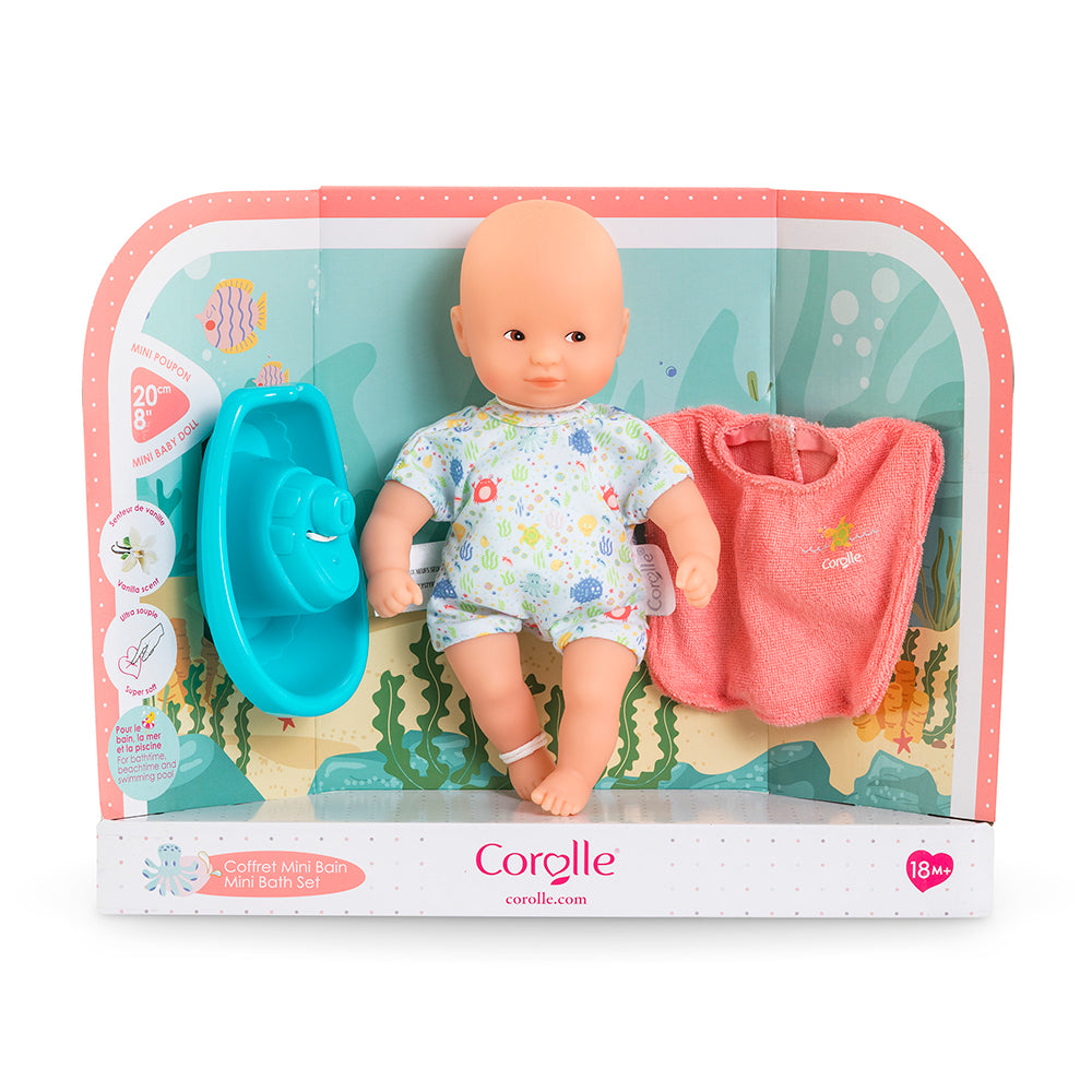 Corollle poupée bébé 20 cm Mini bain (18 mois et plus)