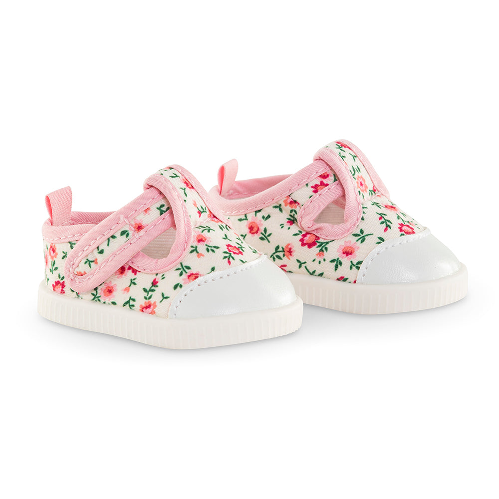 Corolle chaussures pour poupée Mon grand poupon 36 cm baskets rose grenadine (2 ans et plus)