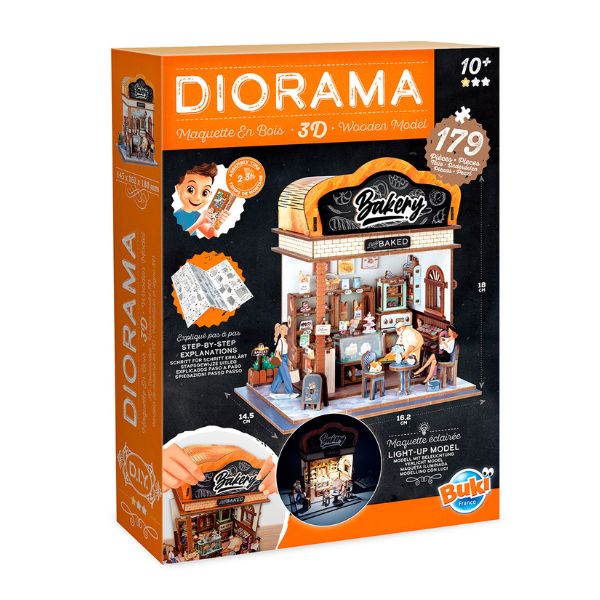Diorama Buki 179 morceaux Boulangerie (10 ans et +)
