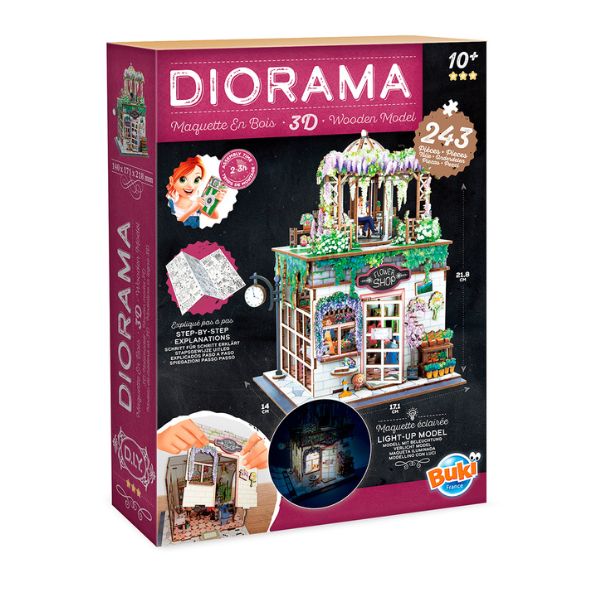 Diorama Buki 243 morceaux Fleuriste (10 ans et +)