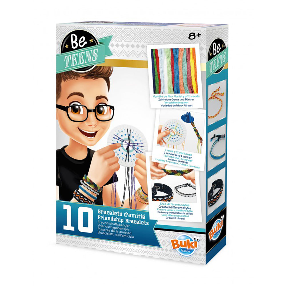 Confection de bracelets d'amitié Buki Be Teens (8 ans et +)