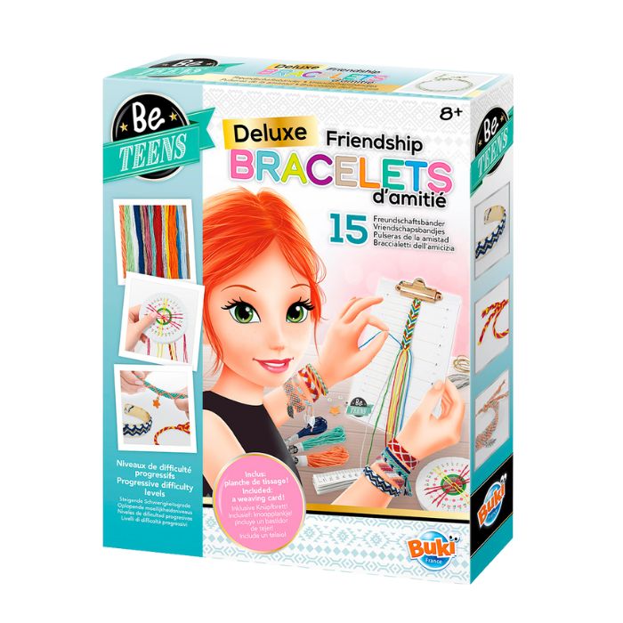 Confection de bracelets d'amitié de luxe Buki Be Teens (8 ans et +)