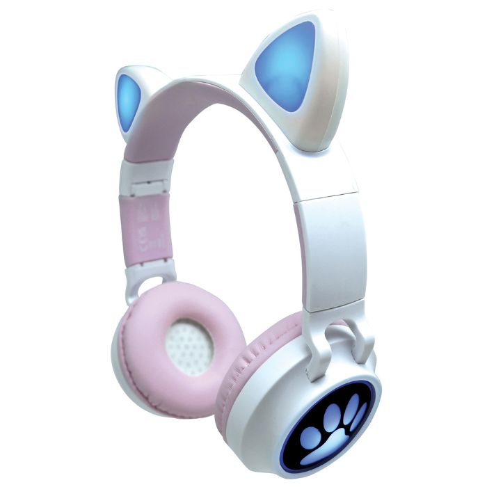 Casque sans fil rechargeable oreilles de chat lumineux Lexibook (6 ans et +)