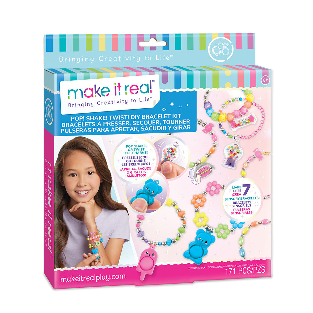 Confection de bracelets à presser, secouer et tourner Make It Real (8 ans et +)