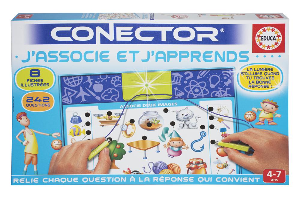 Educa Conector J'associe et j'apprends pour les 4 à 7 ans
