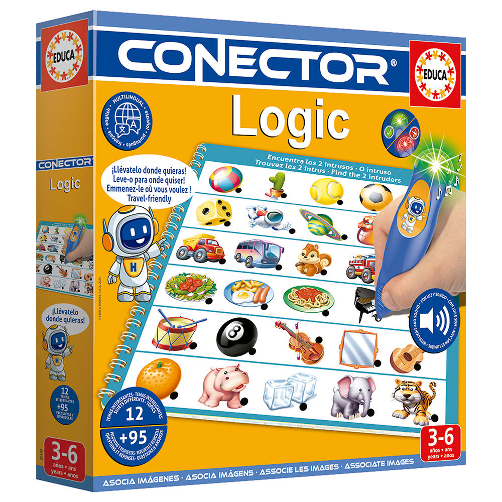Jeu Connector logique (3 à 6 ans)