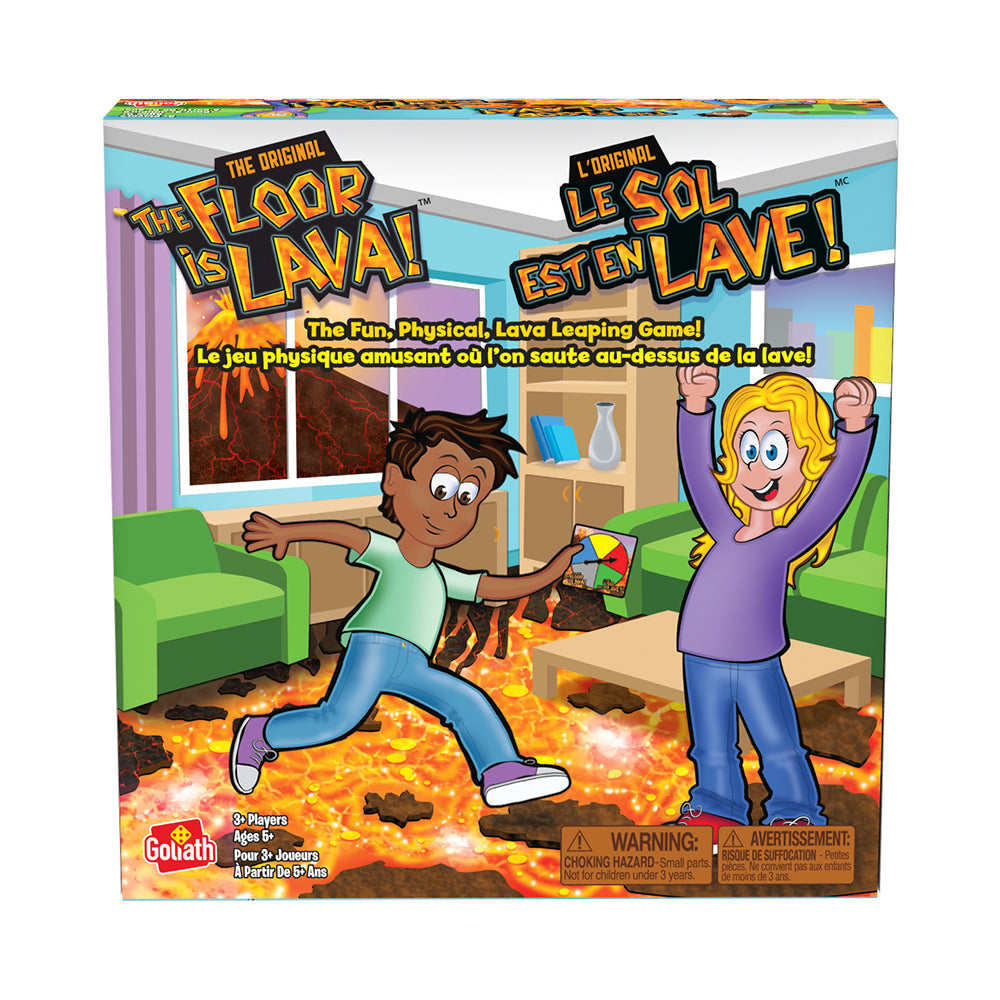 Jeu Le sol en lave (5 ans et plus, 3 joueurs et plus)