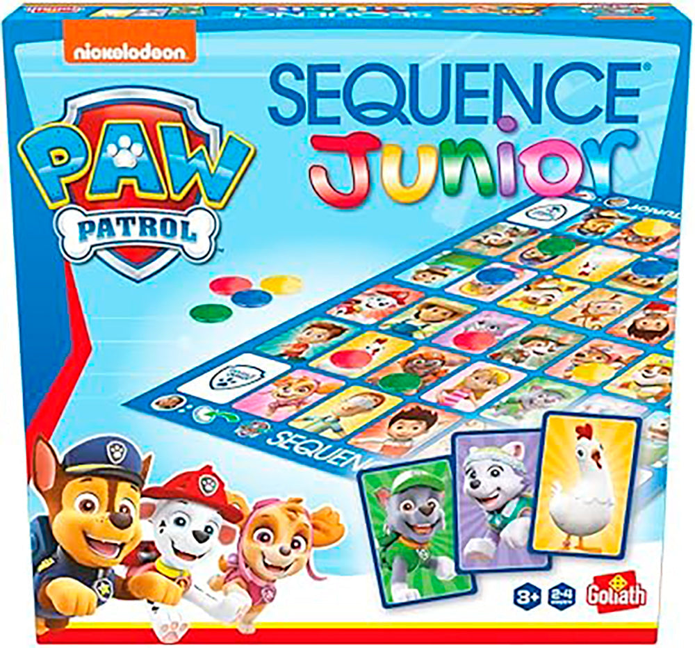 Jeu Séquence Junior Pat Patrouille (3 ans et plus, 2 à 4 joueurs)