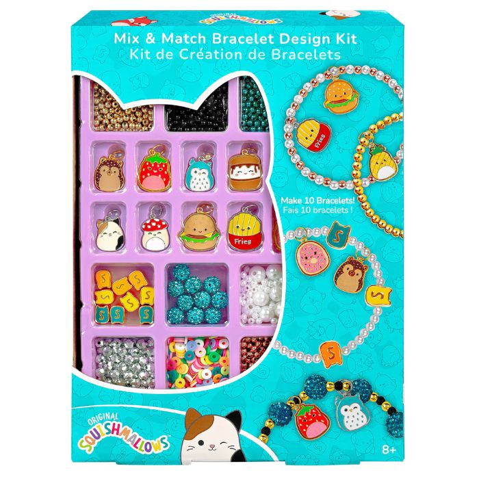 Ensemble de création de bracelets Squishmallows (8 ans et +)