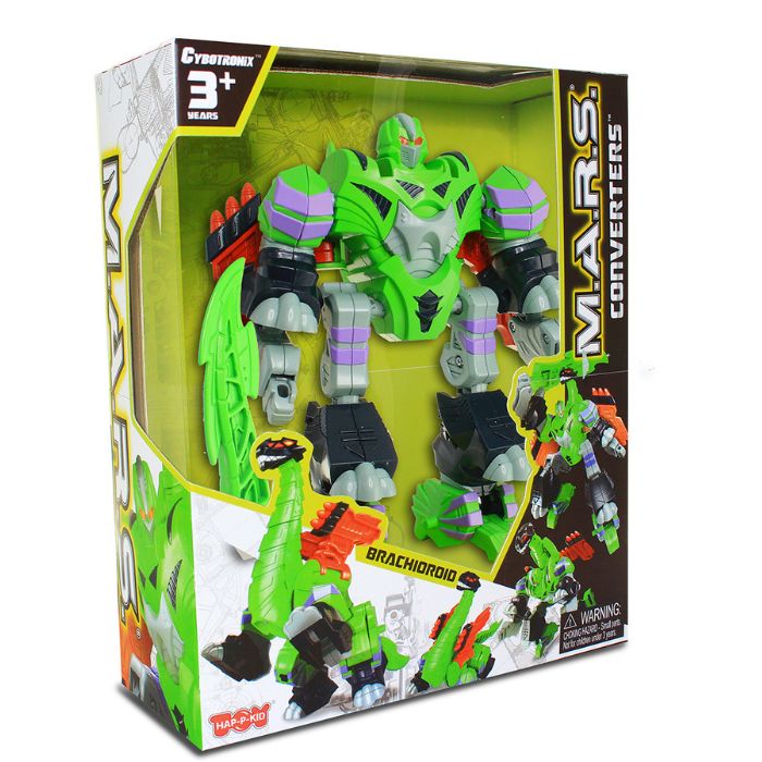 Robot M.A.R.S. Converters dino Brachioroid (3 ans et plus)
