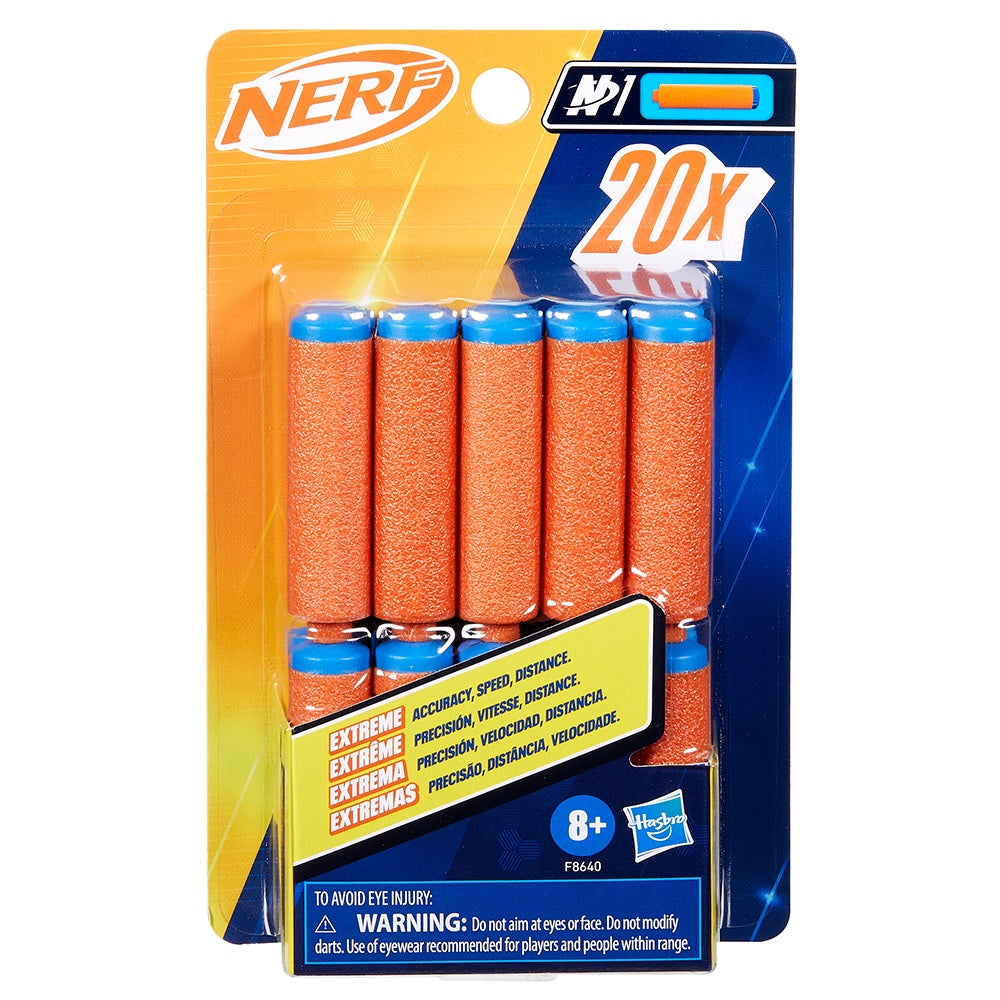 Recharge de 20 fléchettes en mousse série-N Nerf (8 ans et plus)