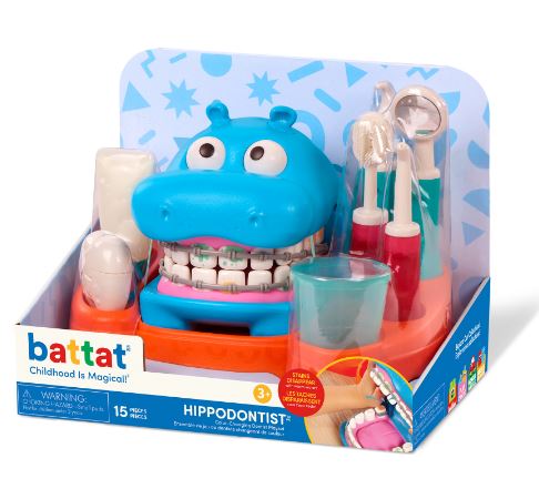 Ensemble de dentiste Hippodontist Battat (3 ans et plus)