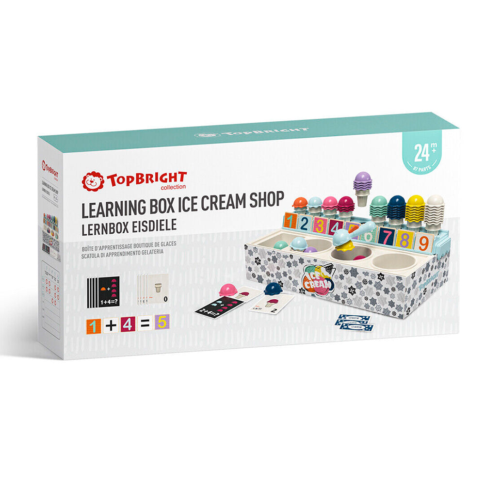 Jeu d'apprentissage Top Bright boutique de glace (24 mois et +)