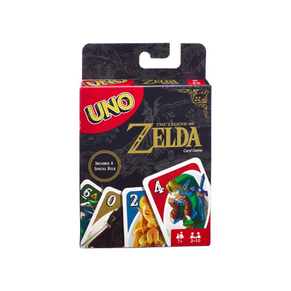 Jeu de cartes Uno Zelda (2 à 10 joueurs, 7 ans et +)
