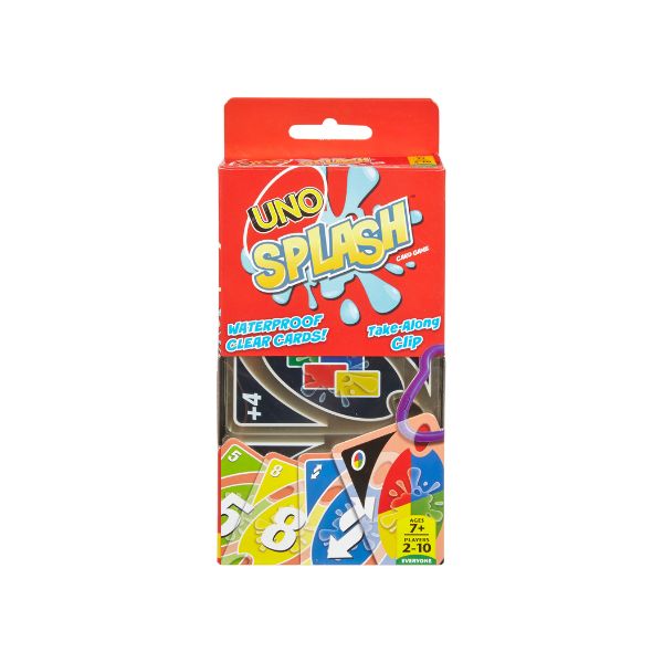 Jeu de cartes Uno Splash (2 à 10 joueurs, 7 ans et +)